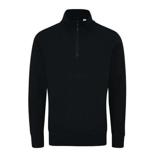 [M197] The Quarter Zip Sweat (Black, S)