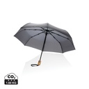 21" Impact AWARE™ RPET 190T bamboo auto open/close umbrella