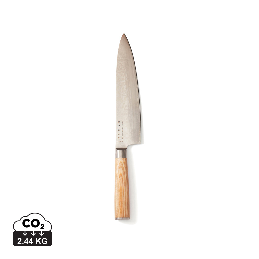 [16510] VINGA Hattasan Damascus chef’s edition knife