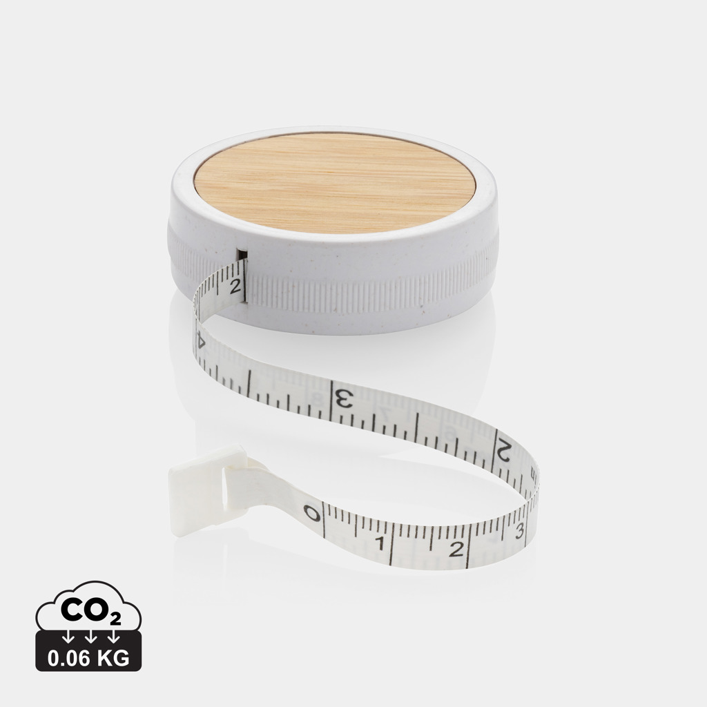 [P110.033] RCS recycled plastic & bamboo tailor tape