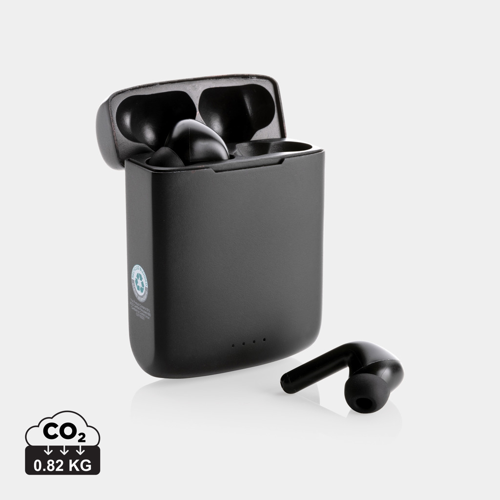 [P331.021] Skywave RCS recycled plastic solar earbuds