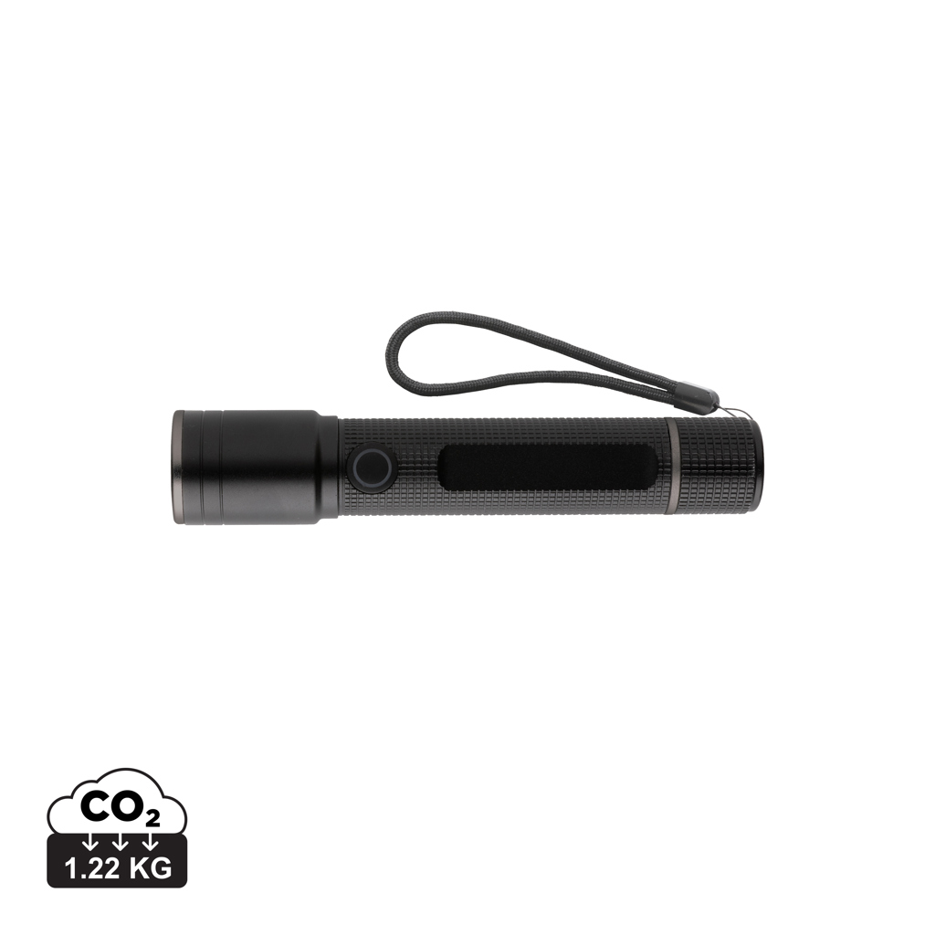 [P513.901] Gear X RCS recycled aluminum USB-rechargeable torch