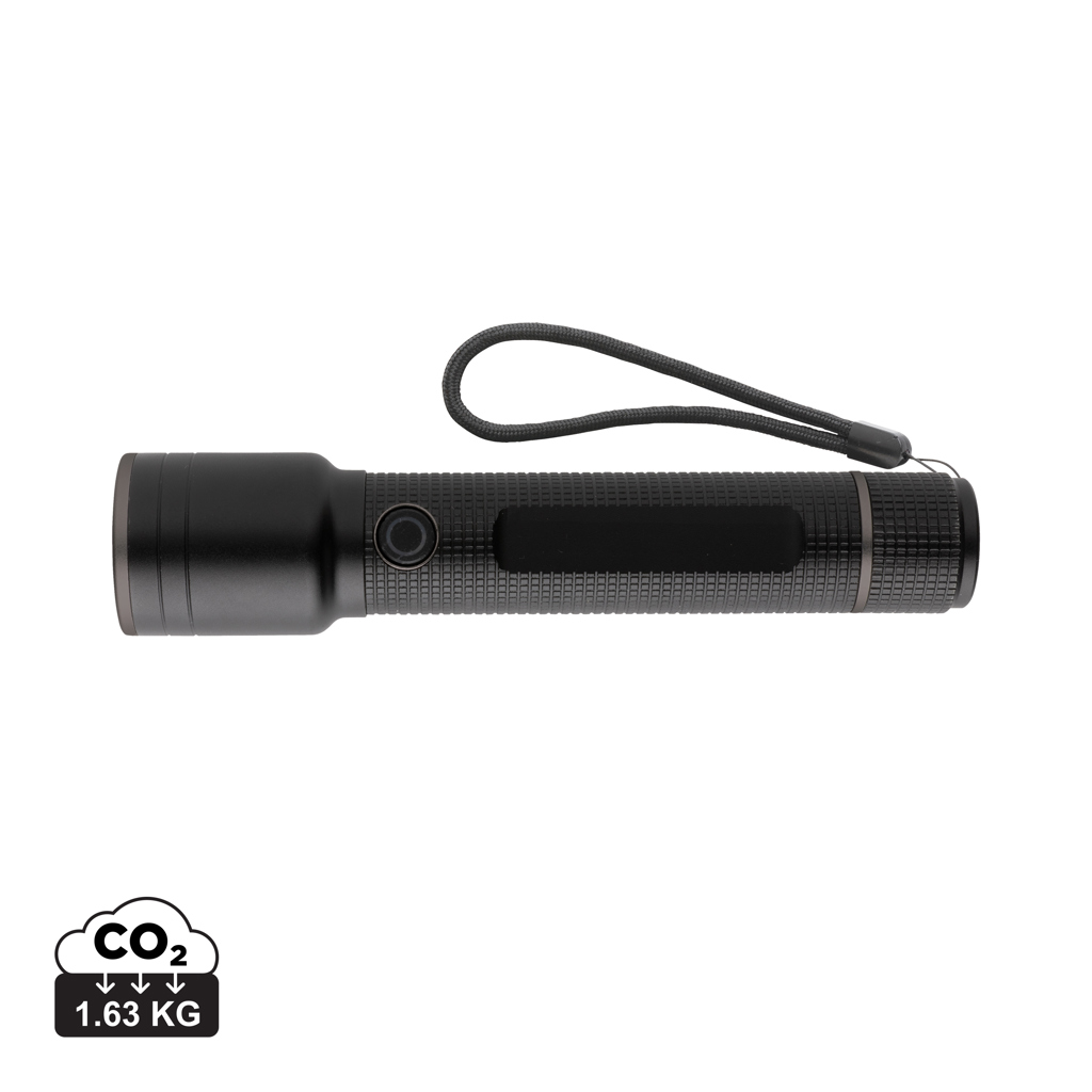 [P513.921] Gear X RCS recycled aluminum USB-rechargeable torch large
