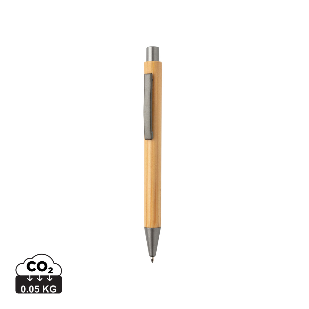 [P610.569] Slim design bamboo pen
