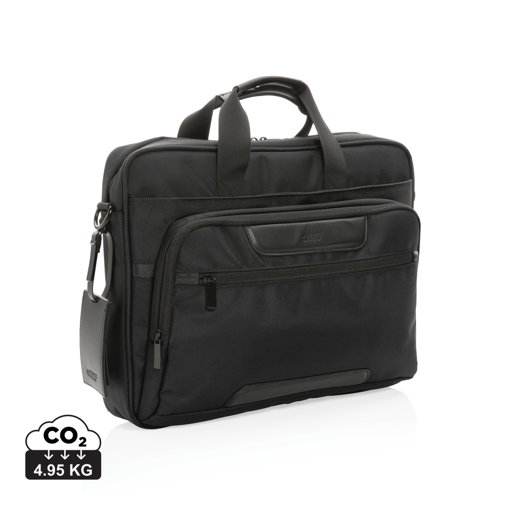 [P732.101] Swiss Peak AWARE™ RPET Voyager 15.6" laptop bag