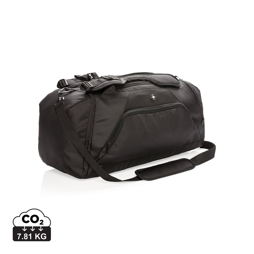 [P762.261] Swiss Peak RFID sports duffel & backpack