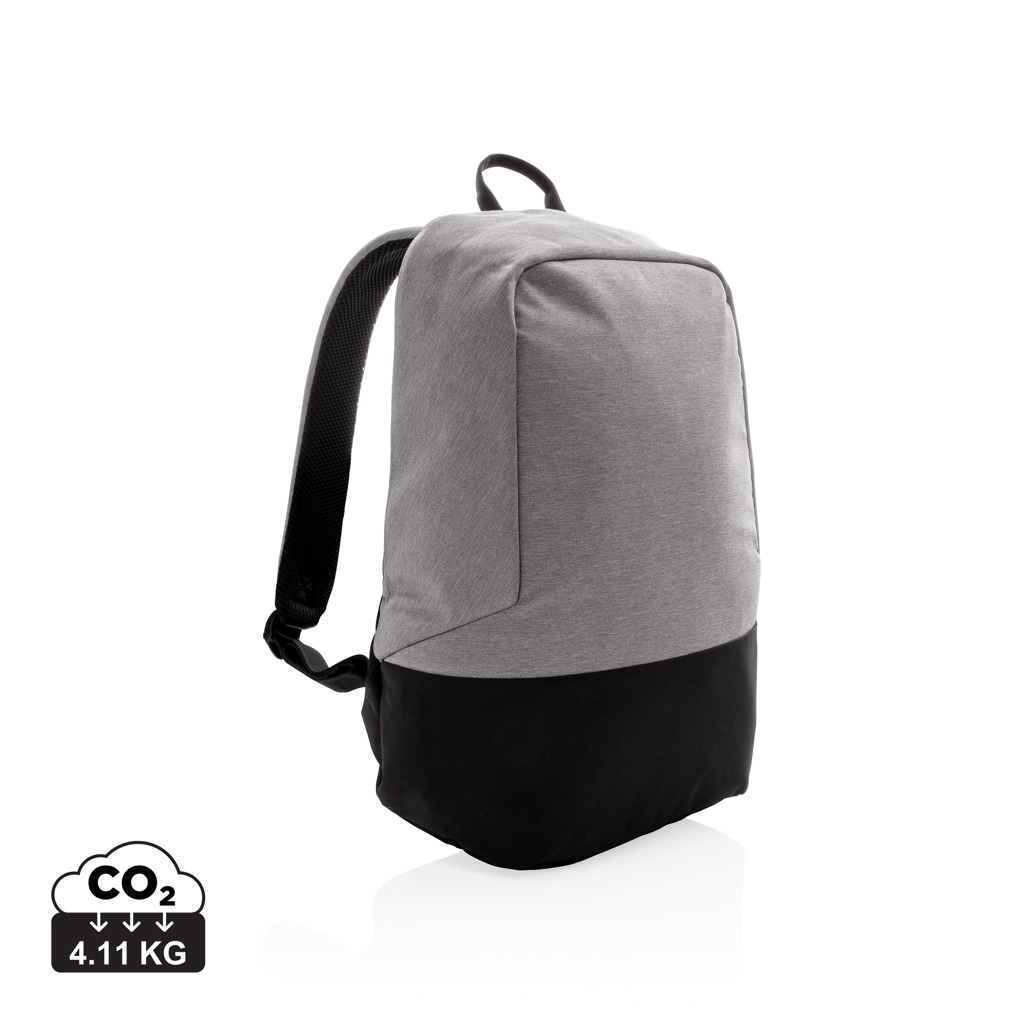 [P762.482] Standard RFID anti theft backpack PVC free