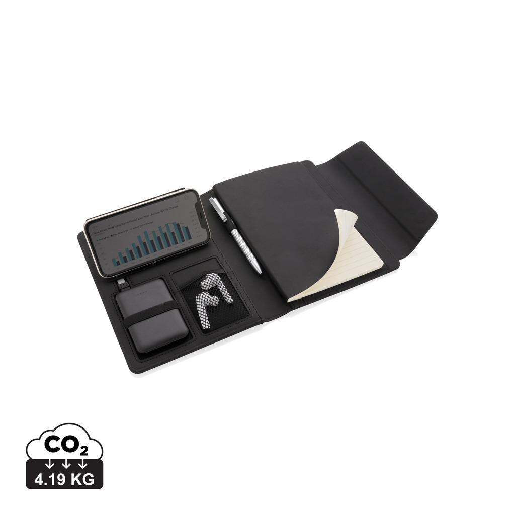 [P774.081] Fiko wireless charging A5 portfolio with powerbank