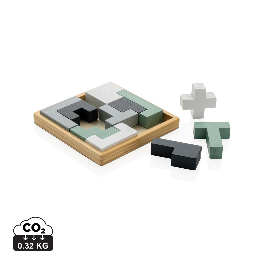 [P940.289] Cree wooden puzzle