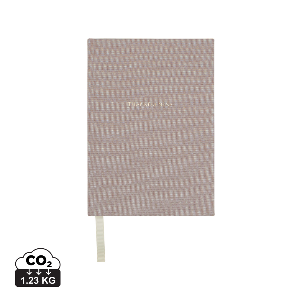 [V7730319] VINGA Thankfulness GRS recycled paper journal
